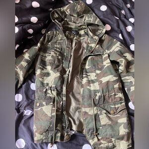 New Look Green Camouflage Jacket